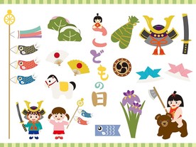 日本民族矢量卡通素材
