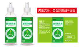 消毒液乙醇酒精包装