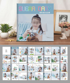 儿童成长纪念册