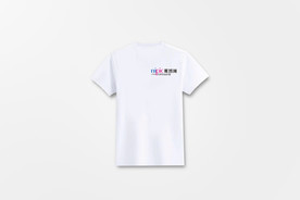 白色文化衫T恤樣機