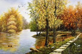 风景山水油画
