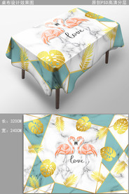 ins清新抽象桌布窗帘图案花纹