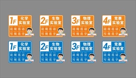 学校楼层牌