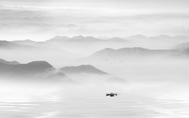 山水畫 水墨山水畫 意境山水畫