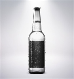 玻璃酒瓶瓶子样机