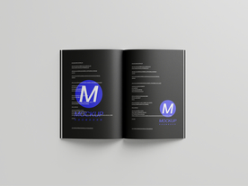 书本展开效果样机