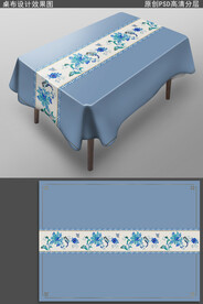 新中式桌布