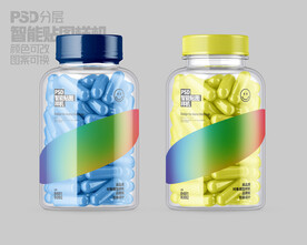 藥瓶藥丸樣機(jī)