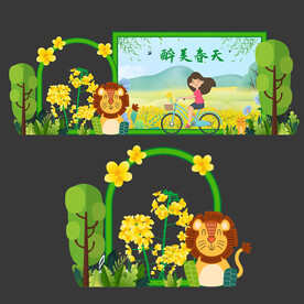 春天油菜花