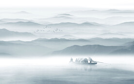 新中式山水画