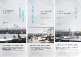 房地產(chǎn)戶型價值點刷屏微信稿海報