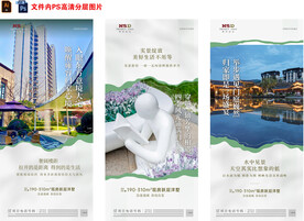 房地產(chǎn)價(jià)值點(diǎn)配套刷屏微信稿海報(bào)