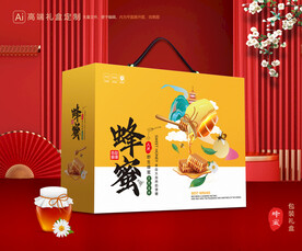 蜂蜜包裝 百花蜜禮盒