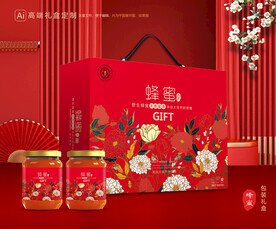 蜂蜜包裝 百花蜂蜜禮盒