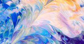 藍色酸性金屬質(zhì)感流體漸變背景