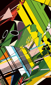 南美抽象裝飾畫