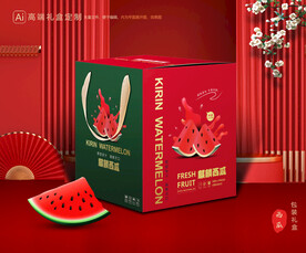 西瓜包裝 水果禮盒