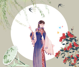 古風(fēng)唯美插畫