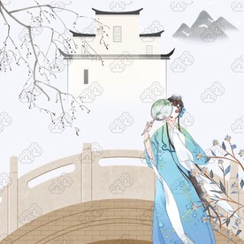 古風(fēng)戲曲人物海報(bào)