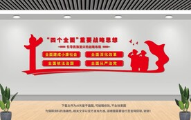 黨建四個(gè)全面文化墻
