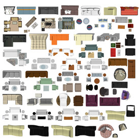 沙發(fā)PSD圖塊