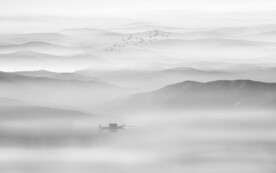 新中式意境水墨畫