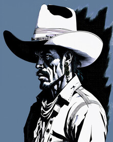 抽象人物裝飾畫