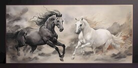 山水畫(huà)裝飾畫(huà)無(wú)框畫(huà)