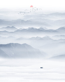 水墨远山