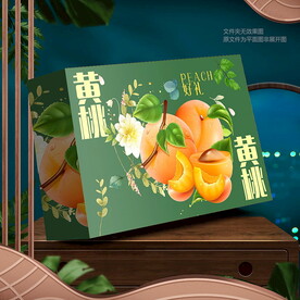 黃桃包裝 禮盒