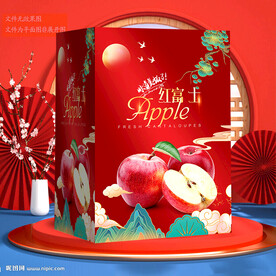 蘋果禮盒 水果包裝 