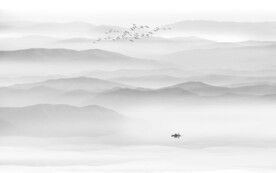 水墨山水画
