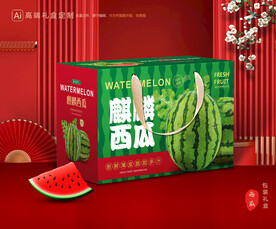 西瓜包裝 水果禮盒