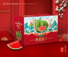 西瓜包裝 水果禮盒