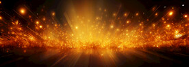 金色光斑炫彩大爆炸背景