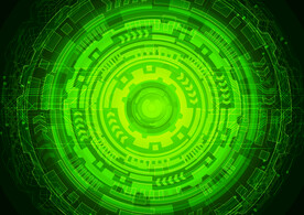 區(qū)塊鏈大數(shù)據(jù)AI科技線條智能