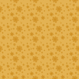 姜黃底女裝碎花圖案數(shù)碼印花