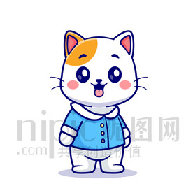可爱卡通猫咪