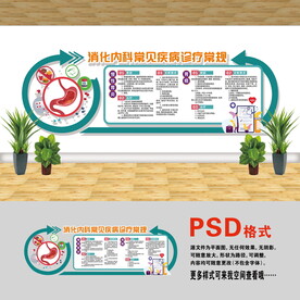 消化科文化墻