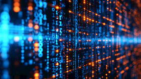 區(qū)塊鏈大數(shù)據(jù)AI科技線條智能