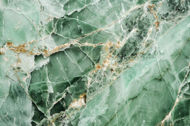 綠色金線漸變大理石背景