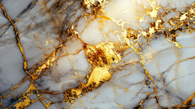 白色漸變金線大理石背景