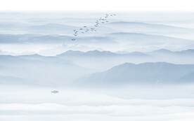 山水水墨画