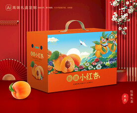 杏包裝 小紅杏禮盒