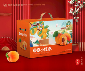 杏包裝 小紅杏禮盒