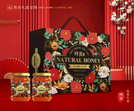 蜂蜜包裝 百花蜜禮盒