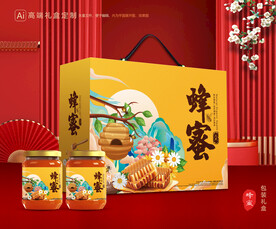蜂蜜包裝 百花蜜禮盒