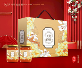 蜂蜜包裝 百花蜜禮盒
