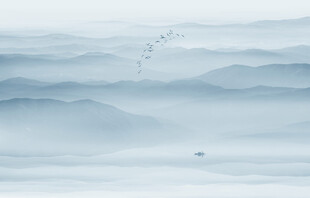 水墨山水画