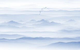 远山近水水墨风景